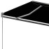 Toldo de pie automático gris antracita 300x250