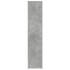 Aparador de madera de ingeniería gris hormigón 40x42,5x185