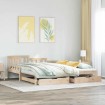 Sofá cama nido con cajones sin colchón 90x190 cm