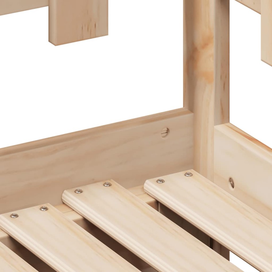 Sofá cama nido con cajones sin colchón 80x200