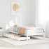 Estructura cama sin colchón madera maciza pino blanca