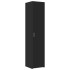 Armario estrecho madera de ingeniería negro 40x42,5x225