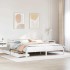 Estructura de cama cajones madera maciza pino blanco 180x200