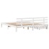 Estructura de cama cajones madera maciza pino blanco 180x200