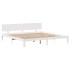 Estructura de cama cajones madera maciza pino blanco 180x200