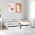 Sofá cama con cajones madera maciza de pino blanco 90x200