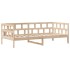 Sofá cama con cajones madera maciza de pino 90x200