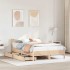 Estructura cama con cajones madera de pino maciza 140x200