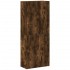 Armario archivador madera ingeniería roble ahumado 60x32x153