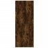Armario archivador madera ingeniería roble ahumado 60x32x153