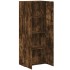 Armario archivador madera ingeniería roble ahumado 60x32x153