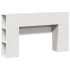 Cabecero de cama almacenaje madera maciza pino blanco 150