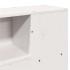 Cabecero de cama almacenaje madera maciza pino blanco 150