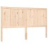 Estructura de cama de matrimonio con cabecero madera