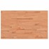 Banco de trabajo rectangular madera maciza 100x60x(71,5-98)