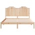 Cama extralarga sin colchón madera maciza 160x220