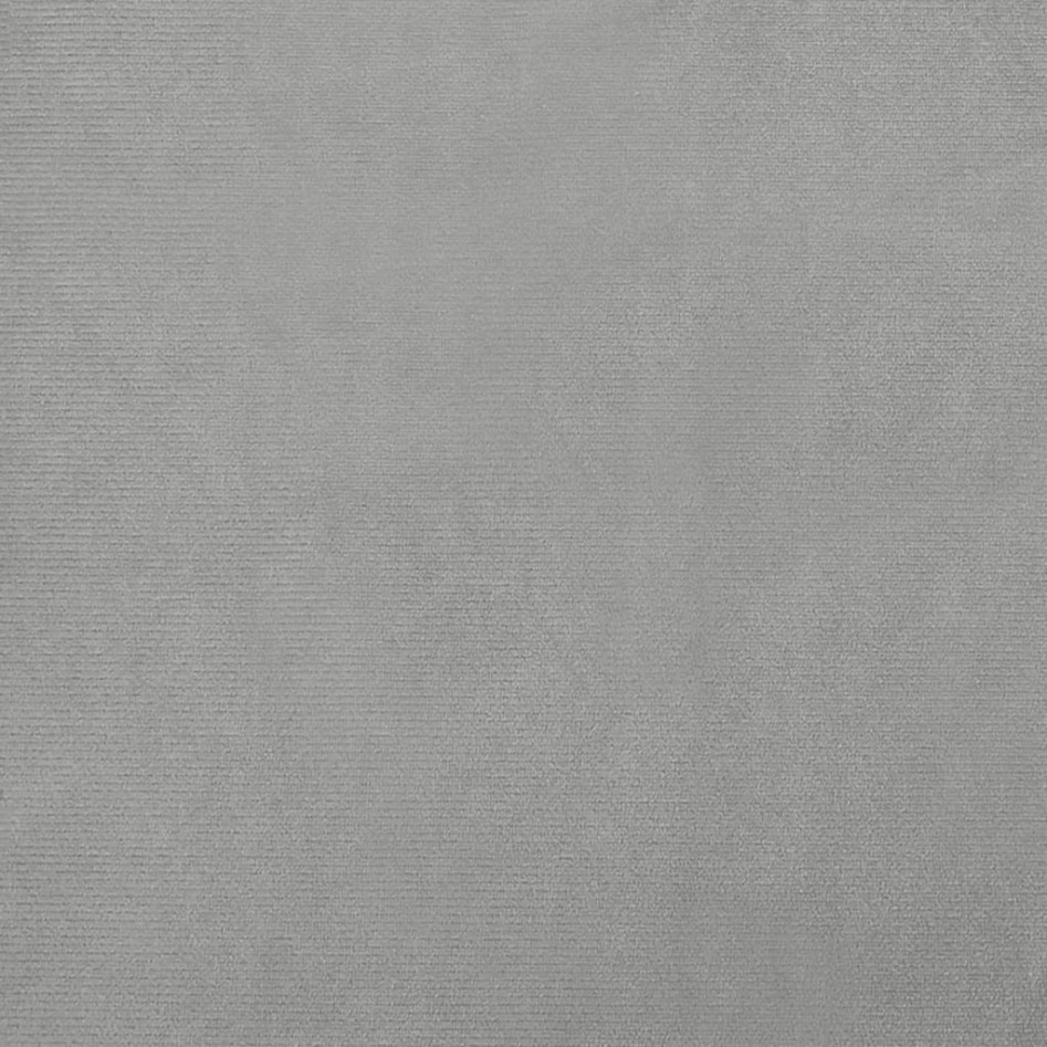 Sofá para niños de terciopelo gris claro 100x54x33
