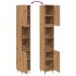 Armario de baño madera contrachapada roble artisan 30x30x190