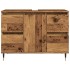 Mueble de baño madera de ingeniería envejecida 80x33x60