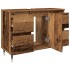 Mueble de baño madera de ingeniería envejecida 80x33x60