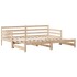 Sofá cama nido con cajones sin colchón 90x200