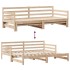 Sofá cama nido con cajones sin colchón 90x200
