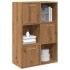 Estantería de madera de ingeniería roble artisan 60,5x30x90