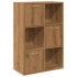 Estantería de madera de ingeniería roble artisan 60,5x30x90