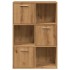 Estantería de madera de ingeniería roble artisan 60,5x30x90