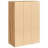 Estantería de madera de ingeniería roble artisan 60,5x30x90