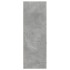 Armario botiquín madera ingeniería gris hormigón 40x41x118