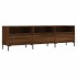 Mueble de TV madera contrachapada roble marrón 150x30x44,5