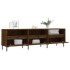 Mueble de TV madera contrachapada roble marrón 150x30x44,5