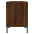Mueble de TV madera contrachapada roble marrón 150x30x44,5