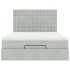 Estructura cama otomana colchones gris claro