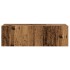 Muebles de TV de pared 3 uds madera vieja madera de