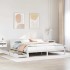 Estructura de cama con cajones madera maciza de pino 200x200