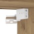 Juego de muebles baño 3 piezas madera ingeniería roble