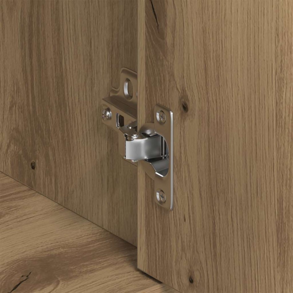 Aparador madera de ingeniería roble artisian 88x30x70