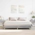 Estructura de cama sin colchón gris Sonoma 180x200