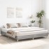 Estructura de cama sin colchón gris Sonoma 180x200
