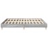 Estructura de cama sin colchón gris Sonoma 180x200