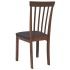Sillas de comedor con cojines 2 uds madera maciza marrón