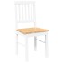 Sillas de comedor 2 unidades madera maciza de caucho