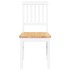 Sillas de comedor 2 unidades madera maciza de caucho