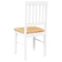 Sillas de comedor 2 unidades madera maciza de caucho