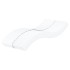 Sofá cama con colchón cuero sintético blanco 90x200