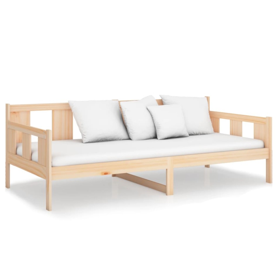 Sofá cama madera maciza de pino 80x200