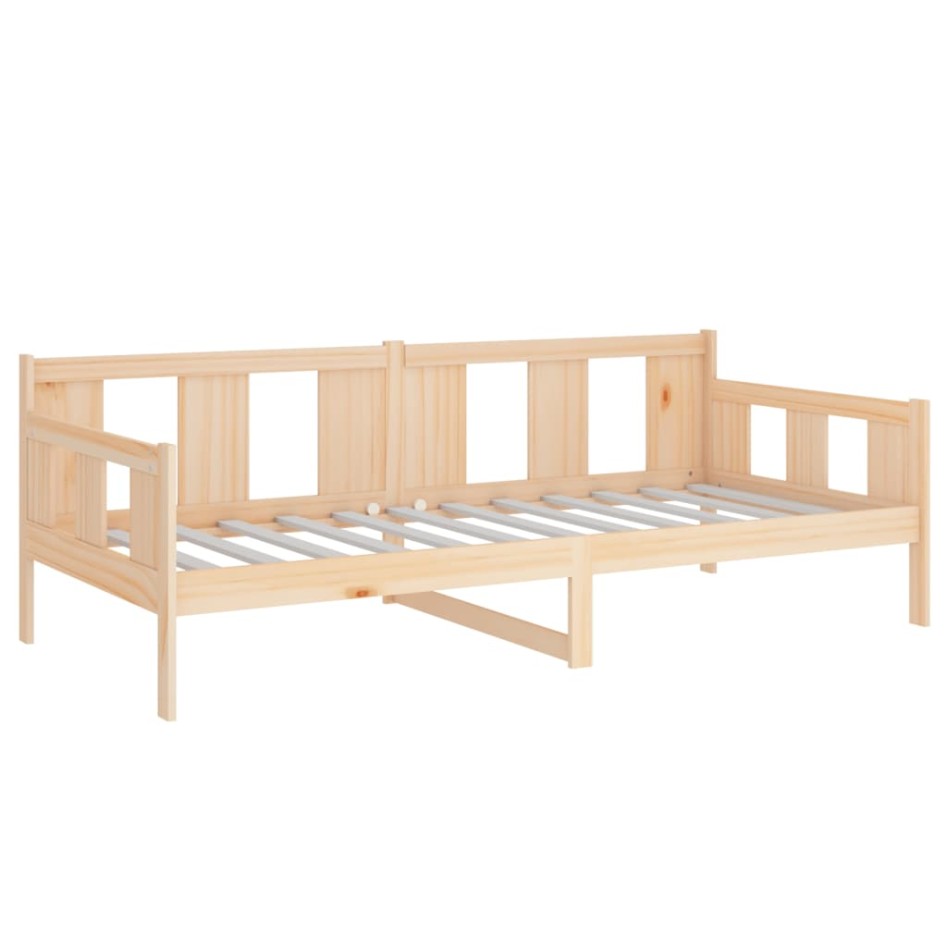 Sofá cama madera maciza de pino 80x200