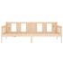 Sofá cama madera maciza de pino 80x200